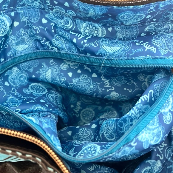 Desigual Boho Multicolor Butterfly Flower Bag With Vegan Black Leather T… - Picture 7 of 13